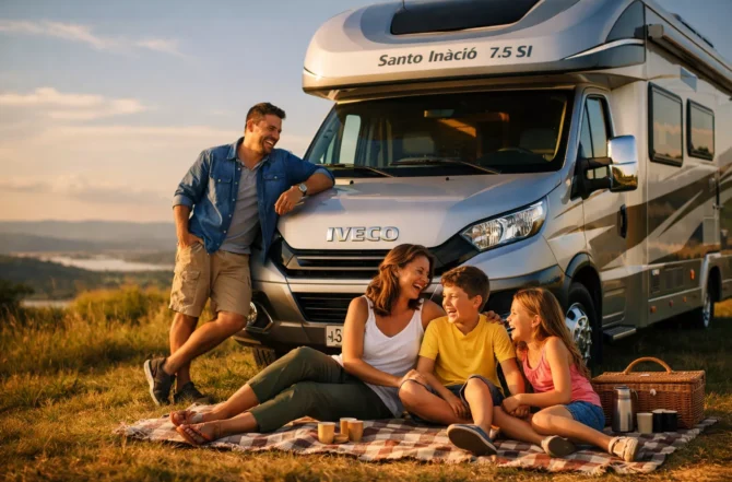 Aluguel de Motorhome Santo Inácio – 7.5 SI (Iveco)